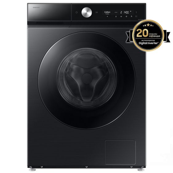 Пералня със сушилня SAMSUNG WD11DB8B85GBU4, 11/6 кг, Bespoke AI Combo, 1400 об/мин. Black
