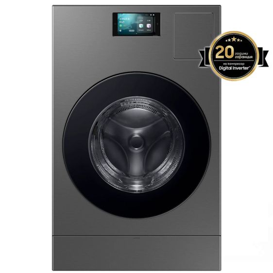 Пералня със сушилня SAMSUNG WD18DB8995BZT2, 18/11 кг, All in One Combo, Wi-Fi, клас А, 1000 об/мин