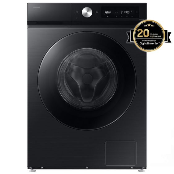 Пералня със сушилня SAMSUNG WD90DB7B85GBU4, 9/6 кг, SmartThings AI Energy, Ecobubble, 1400 об/мин. Black