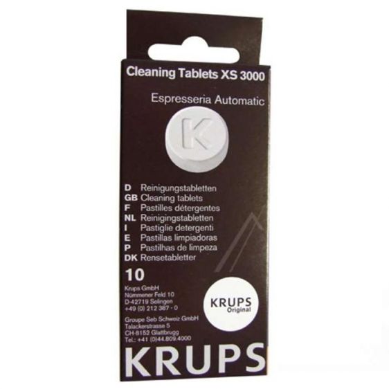 Почистващи таблетки KRUPS XS300010
