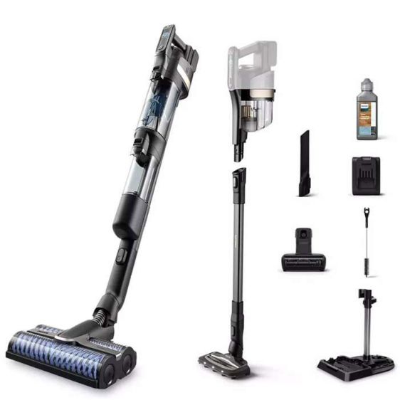 Прахосмукачката PHILIPS AquaTrio Cordless XW9383/01